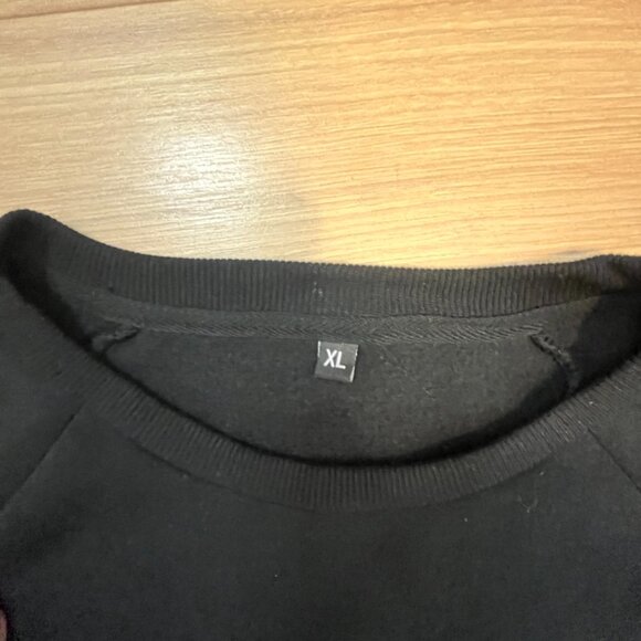 (CL2) GYMVT Gym Movement Fleece Sweater Black Sixe XL Unisex - Picture 5 of 5